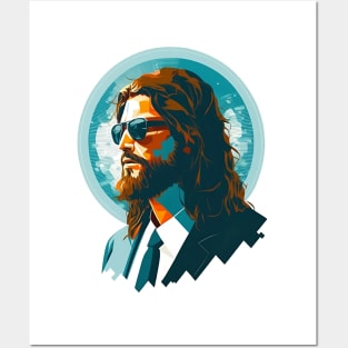 Son of Man: A Modern Interpretation of Jesus Posters and Art